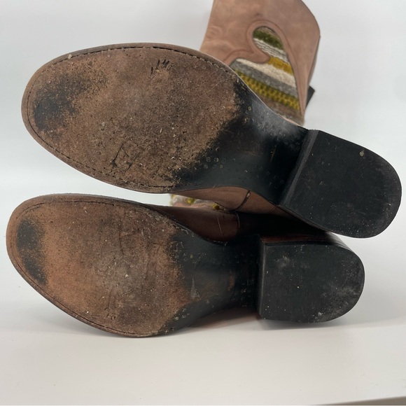 Freebird By Steven Cabal Blanket Over the Knee Southwest Boots - Size 6 - Picture 2 of 10